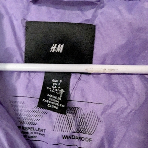 H&M ,Women's Purple Jacket, Size S - Picture 3 of 3